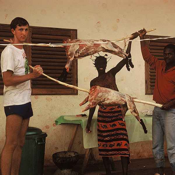 Jeff in Bangui, Central African Republic, Summer 1966