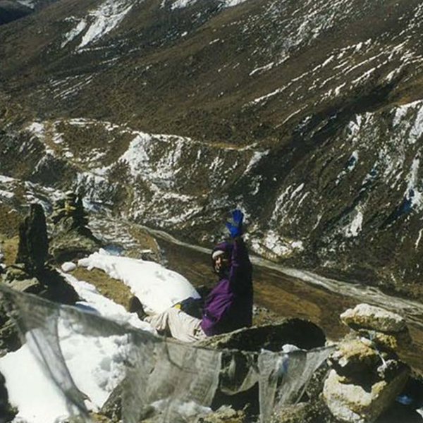 Jeff on Dingboche Peak (16,677'), Nepal, November 1997